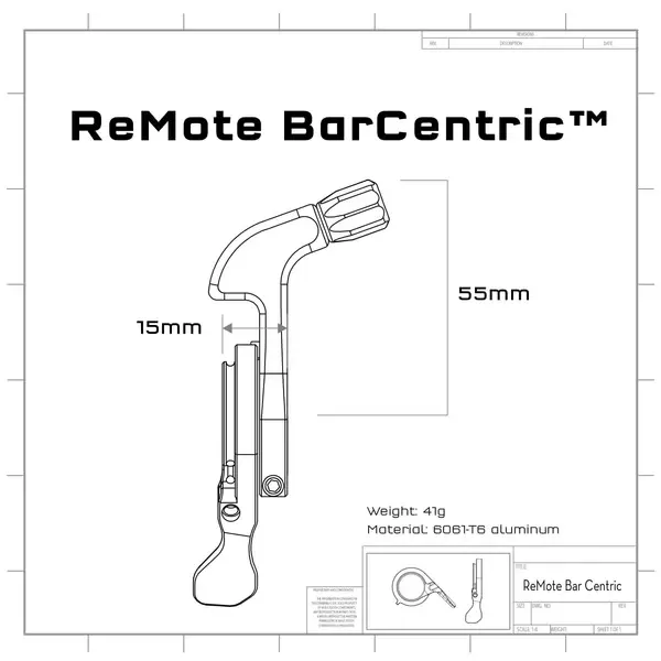 WOLFTOOTH REMOTE BAR CENTRIC, TIPO ABRAZADERA.webp