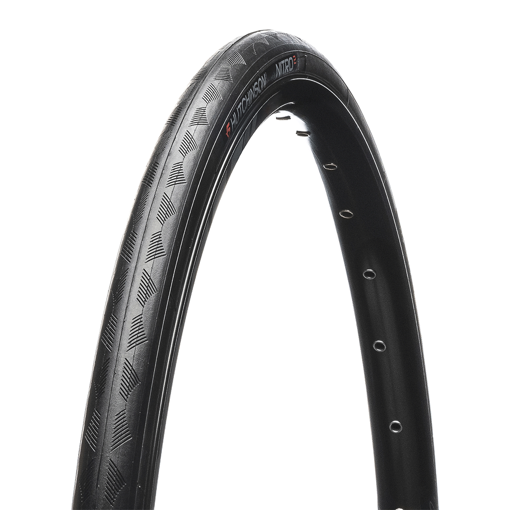LLANTA HUTCHINSON NITRO 2 700X25 NEGRA (para cámara)