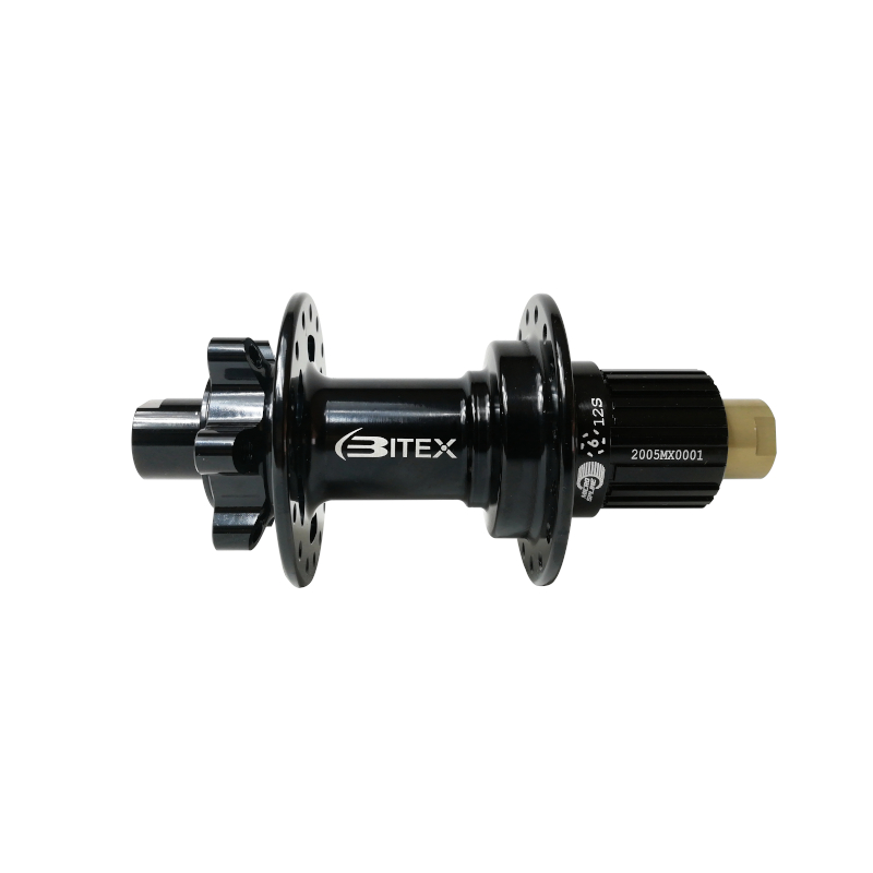 MAZA TRASERA MTB BITEX MTR-12DISC MICROSPLINE 12X142 MM NEGRA 28H (EZO)