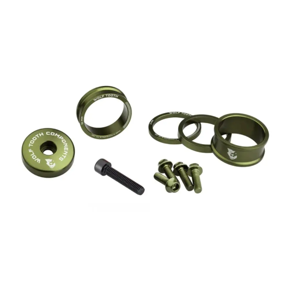 WOLFTOOTH  BLING KIT ESPACIADORES Y TORNILLOS