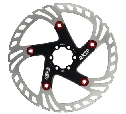 DISCO ROTOR "RX20 FLOATING"  ø203mm 198g CON 6 TORNILLOS (INCLUIDOS) 1.8mm ESPESOR