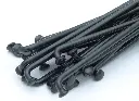 RAYO SAPIM RACE "J" NEGRO 310MM SIN ROSCA