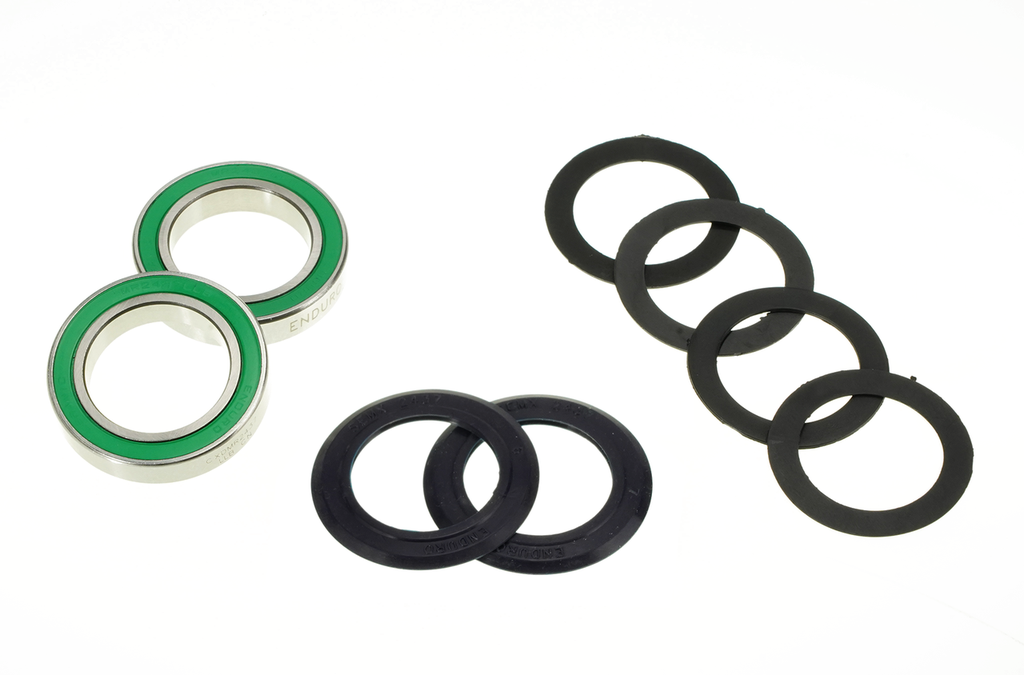 BKC-54103 - KIT DE BALEROS DE PEDALIER HÍBRIDOS CERÁMICOS XD15, ABEC-5, PARA EJES DE PEDALIER SHIMANO DE 24 MM X 37 MM CON TAZAS EXTERNAS