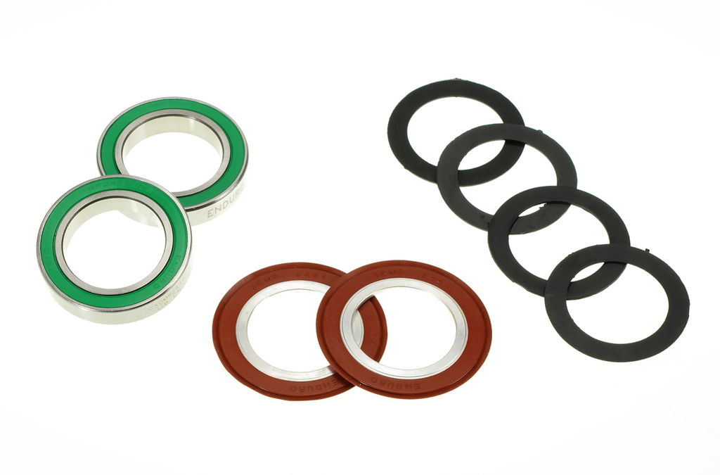 BKC-54115 - KIT DE BALEROS DE PEDALIER HÍBRIDOS CERÁMICOS XD15, ABEC-5 PARA BIELAS SHIMANO DE 24 MM Y TAZAS BB86/92