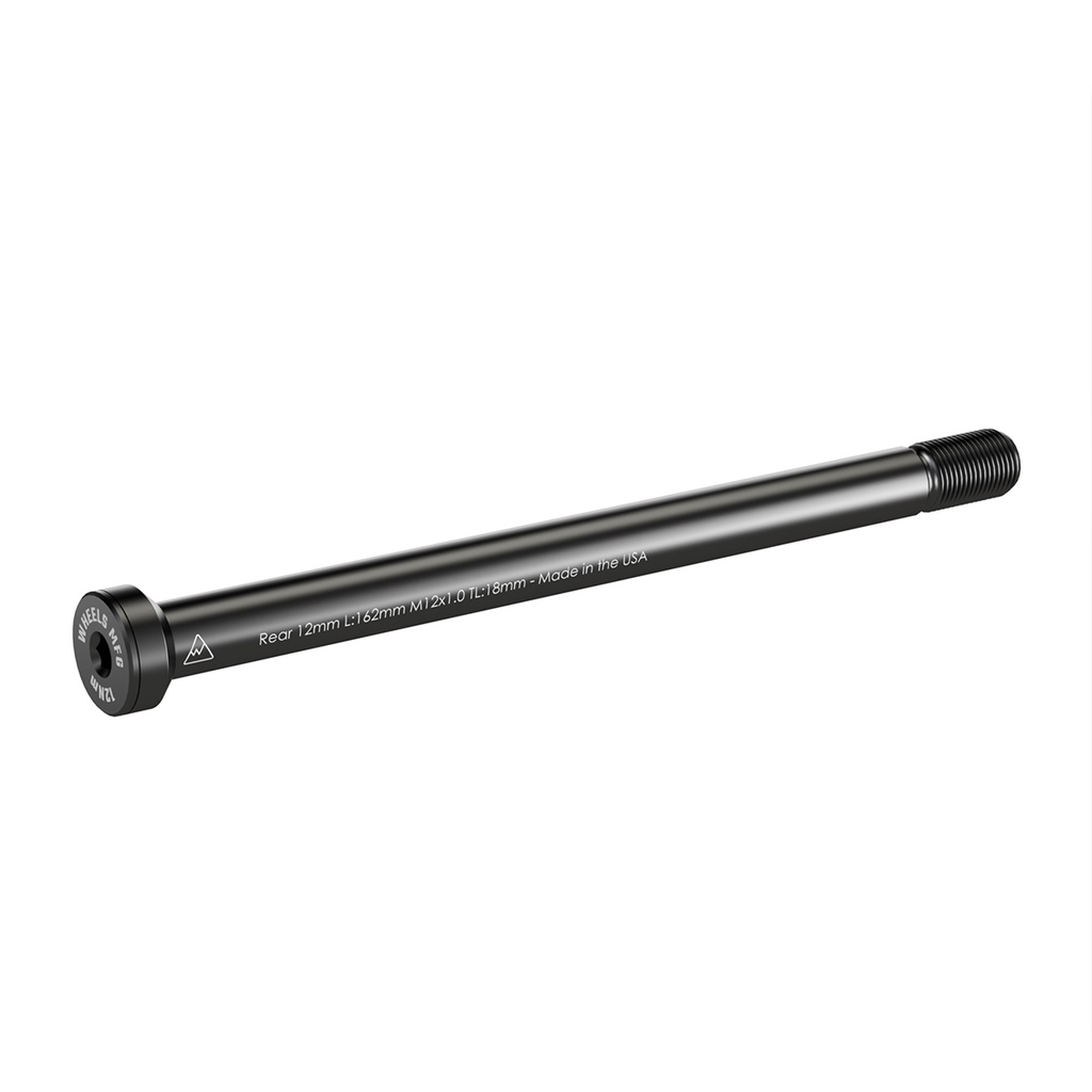 WHEELSMFG EJE TRASERO 12 X 162 ROSCA 1.0x 18 mm