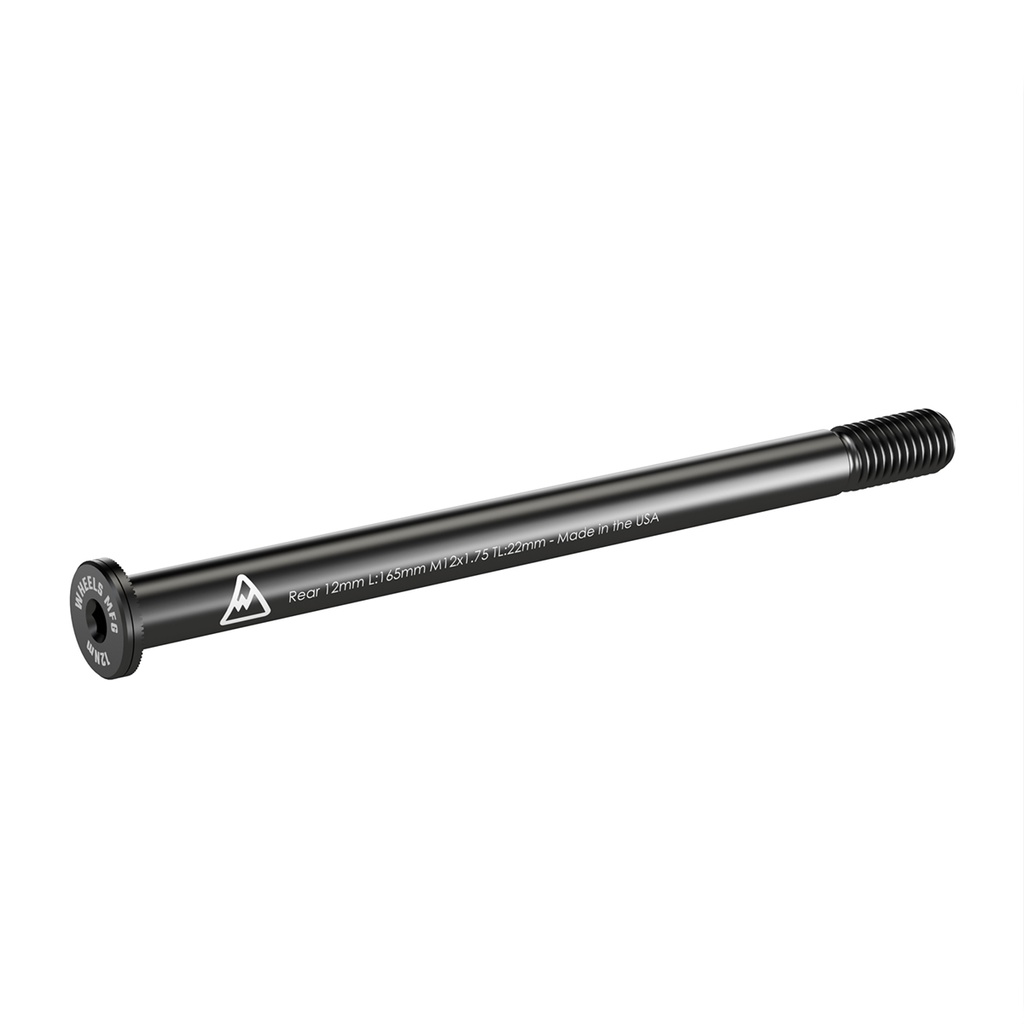 WHEELSMFG EJE TRASERO 12 X 165 ROSCA 1.75x 22 mm