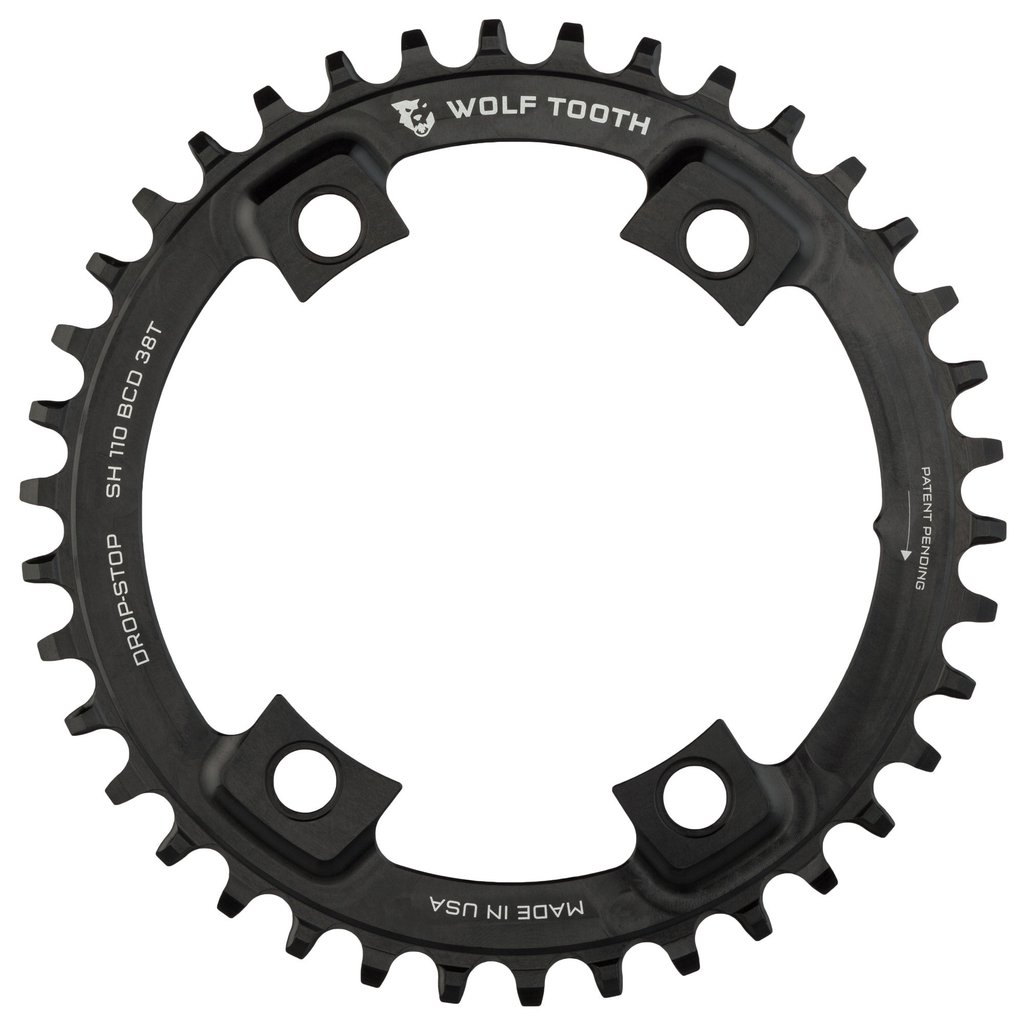 WOLFTOOTH MONOPLATO BCD110X36T NEGRO SHI-ULTEGRA