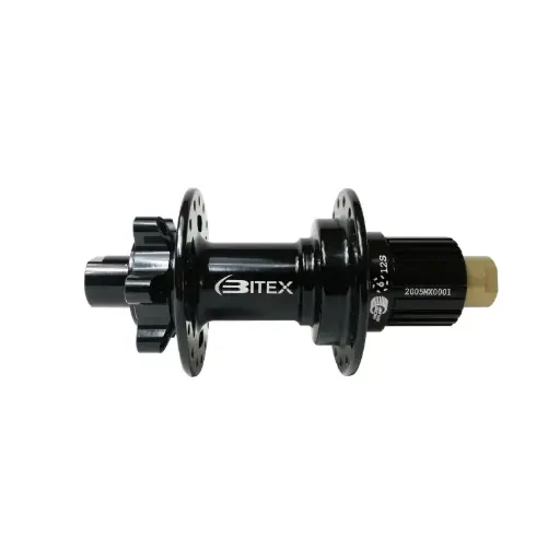 [BX-MTR12N14228/E-SMS] MAZA TRASERA MTB BITEX MTR-12DISC MICROSPLINE 12X142 MM NEGRA 28H (EZO)