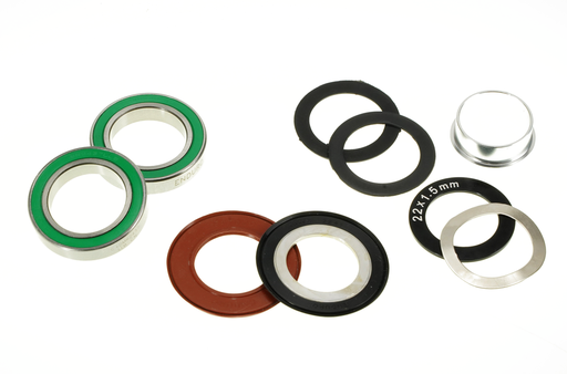 [EB-BKC-54112] BKC-54112 - KIT DE BALEROS DE PEDALIER HÍBRIDOS CERÁMICOS XD15, ABEC-5 PARA BIELAS SRAM GXP Y CUADROS BB90/95