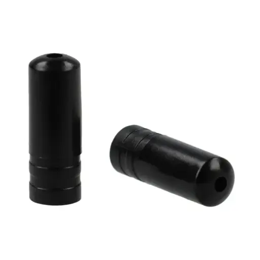 [EV-ELV2025039] 100 FERULAS "END CAPS" ø4,3mm NYLON NEGRO