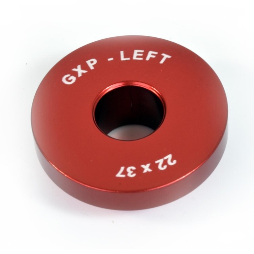 [WM-BP0014] ESPACIADOR P/MONTAJE DE BALERO 22X37 SRAM GXP-LEFT ADAPTADOR PARA BALEROS 22MM (1/2'')