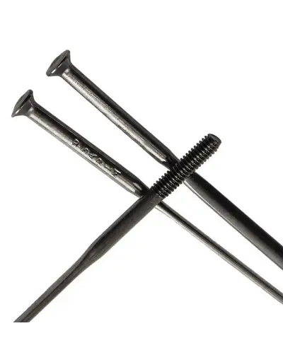 [SP-CXRAY-LBNT-SP-240-BLK] RAYO SAPIM CX-RAY "Straight Pull" NEGRO 240MM SIN ROSCA