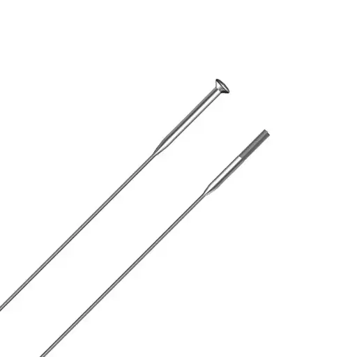 [SP-CXRAY-LBNT-SP-270-SIL] RAYO SAPIM CX-RAY "Straight Pull" PLATA 270MM SIN ROSCA